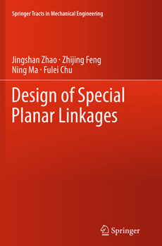 Paperback Design of Special Planar Linkages Book