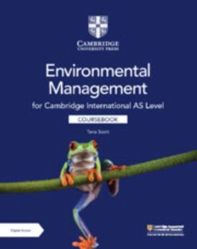 Misc. Cambridge International as Level Environmental Management Coursebook with Digital Access (2 Years) Book