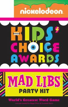 Paperback Nickelodeon Kids' Choice Awards Mad Libs Party Kit Book