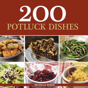 Paperback 200 Potluck Dishes Book