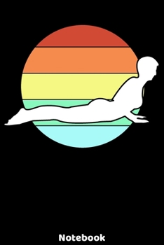 Notebook: Yoga Silhouette Design with120 ruled Pages 6'x9'. Journal for Yoga Teacher, Students, Fans and Lovers. Writing Book for your training, your ... for Meditation Fans and Lovers of Namaste.