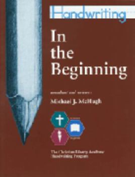 Paperback In the Beginning Handwriting Book