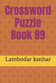 Paperback Crossword Puzzle Book 89 Book