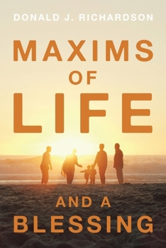 Paperback Maxims of Life and A Blessing Book
