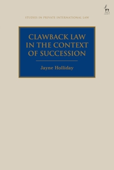 Hardcover Clawback Law in the Context of Succession Book