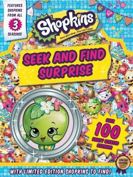 Paperback Shopkins Seek and Find Surprise Book