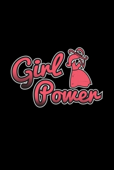 Paperback Girl power: 6x9 Women - dotgrid - dot grid paper - notebook - notes Book