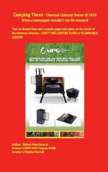 Paperback Camping Times - charcoal chimney starter: When a newspaper wouldn't cut the mustard Book