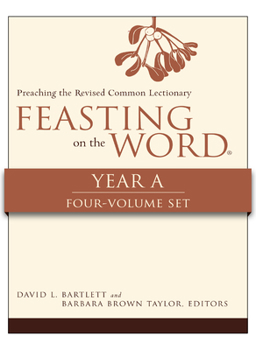 Paperback Feasting on the Word, Year A, 4-Volume Set Book