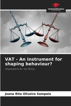 Paperback VAT - An instrument for shaping behaviour? Book