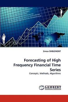 Paperback Forecasting of High Frequency Financial Time Series Book