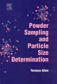 Hardcover Powder Sampling and Particle Size Determination Book