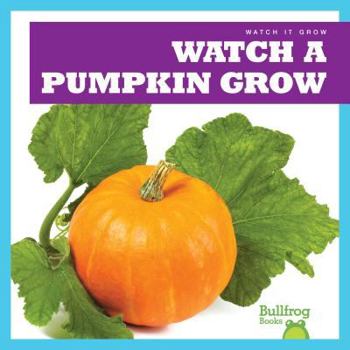 Library Binding Watch a Pumpkin Grow Book