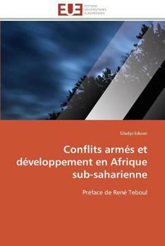 Paperback Conflits armés et développement en afrique sub-saharienne [French] Book