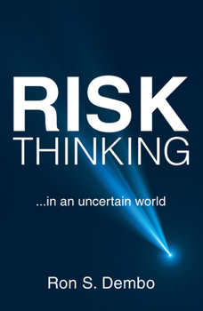 Paperback Risk Thinking: ...In an Uncertain World Book