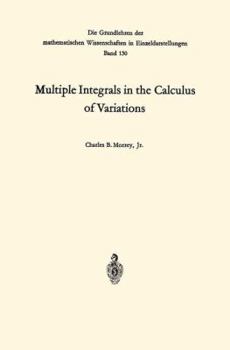 Paperback Multiple Integrals in the Calculus of Variations Book