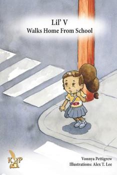 Paperback Lil' V Walks Home from School Book