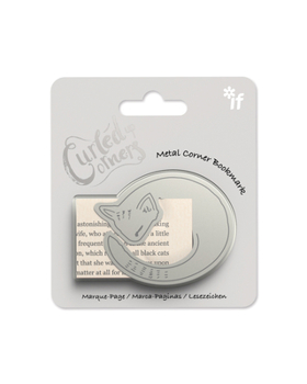 Misc. Curled Up Corners Bookmark Cosy Cat Book
