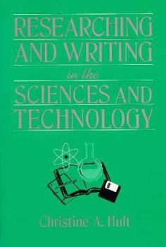 Paperback Researching and Writing in Sciences and Technology Book