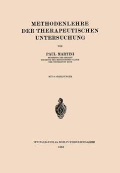Paperback Methodenlehre Der Therapeutischen Untersuchung [German] Book