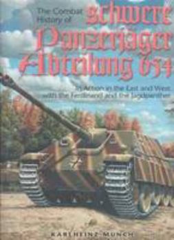 Hardcover Combat History of the 654th Schwere Panzerjager Abteilung Book