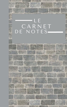 Paperback Carnet de notes [French] Book