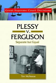 Library Binding Plessy V. Ferguson: Separate But Equal Book