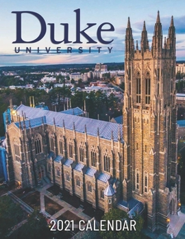 Paperback Duke University: 2021 Wall Calendar - 8.5"x11", 12 Months Book