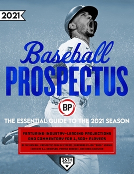 Paperback Baseball Prospectus 2021 Book
