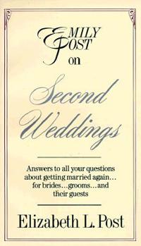 Paperback Emily Post on Second Weddings Book