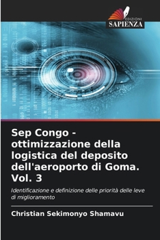 Sep Congo - ottimizzazione della logistica del deposito dell'aeroporto di Goma. Vol. 3 (Italian Edition)