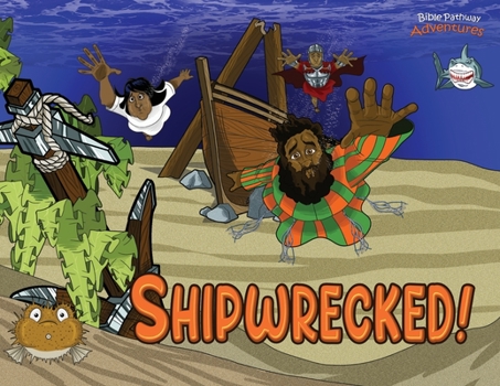 Paperback Shipwrecked!: The adventures of Paul the Apostle Book