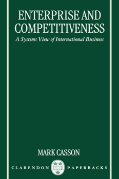 Paperback Enterprise and Competitiveness: A Systems View of International Business Book