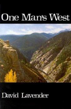 Paperback One Man's West Book