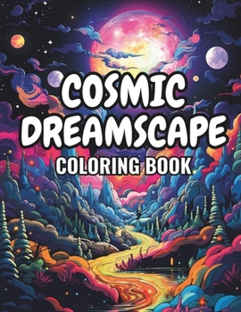 Paperback Cosmic Dreamscape Coloring Book: Color The Cosmos Book