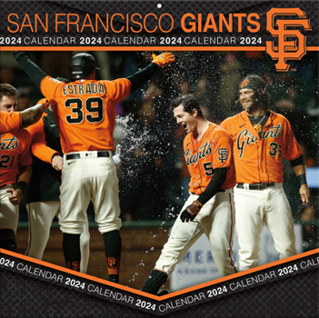 Calendar San Francisco Giants 2024 12x12 Team Wall Calendar Book