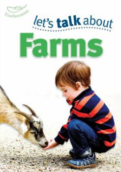 Paperback Let's Talk About Farms Book