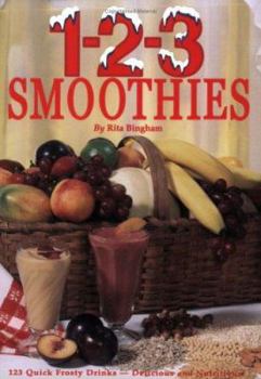 Paperback 1-2-3 Smoothies Book