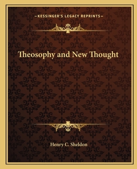 Paperback Theosophy and New Thought Book