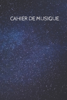 Paperback Cahier de musique: Carnet de partitions - Papier manuscrit - 10 port?es par page - 108 pages - Grand format - Couverture moderne [French] Book