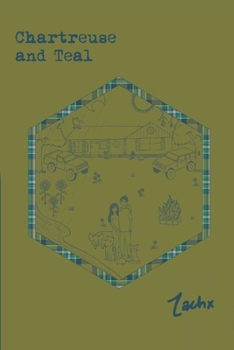 Paperback Chartreuse and Teal Book