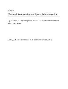 Paperback Operation of the Computer Model for Microenvironment Solar Exposure Book