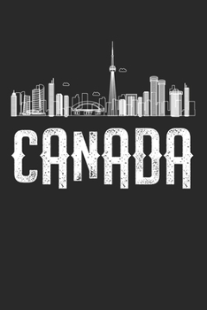 Paperback canada: diary, notebook, book 100 lined pages in softcover for everything you want to write down and not forget Book