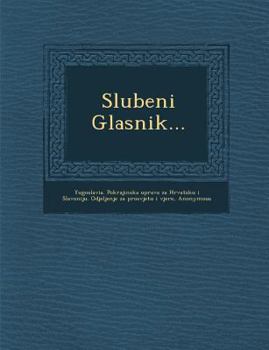 Paperback Slu[beni Glasnik... [Croatian] Book