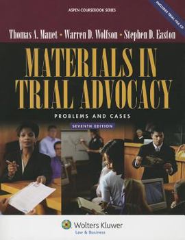 Paperback Materials in Trial Advocacy: Problems and Cases (Aspen Coursebook Series) Book