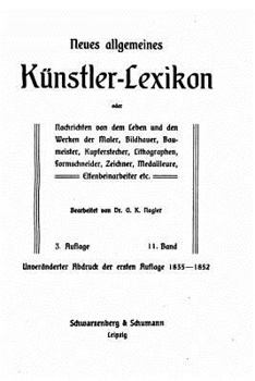 Paperback Neues allgemeines KünstlerLexicon [German] Book