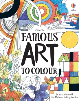 Paperback Famous Art to Colour Book