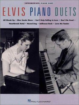 Paperback Elvis Piano Duets Book