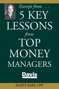 Paperback Five Key Lessons from Top Money Managers - Chapter Four Custom Reprint Book