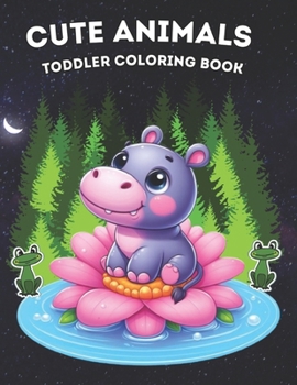 Paperback Cute Animals Coloring Book
